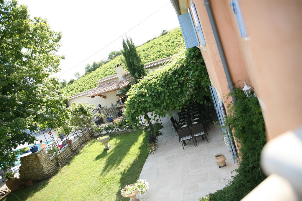 Hotel Mas Des Sources Visan Exterior foto